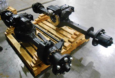 Look for steering axles that are equipped with the more serviceable U-joint-style axle shafts. . Rockwell rear axle ratios